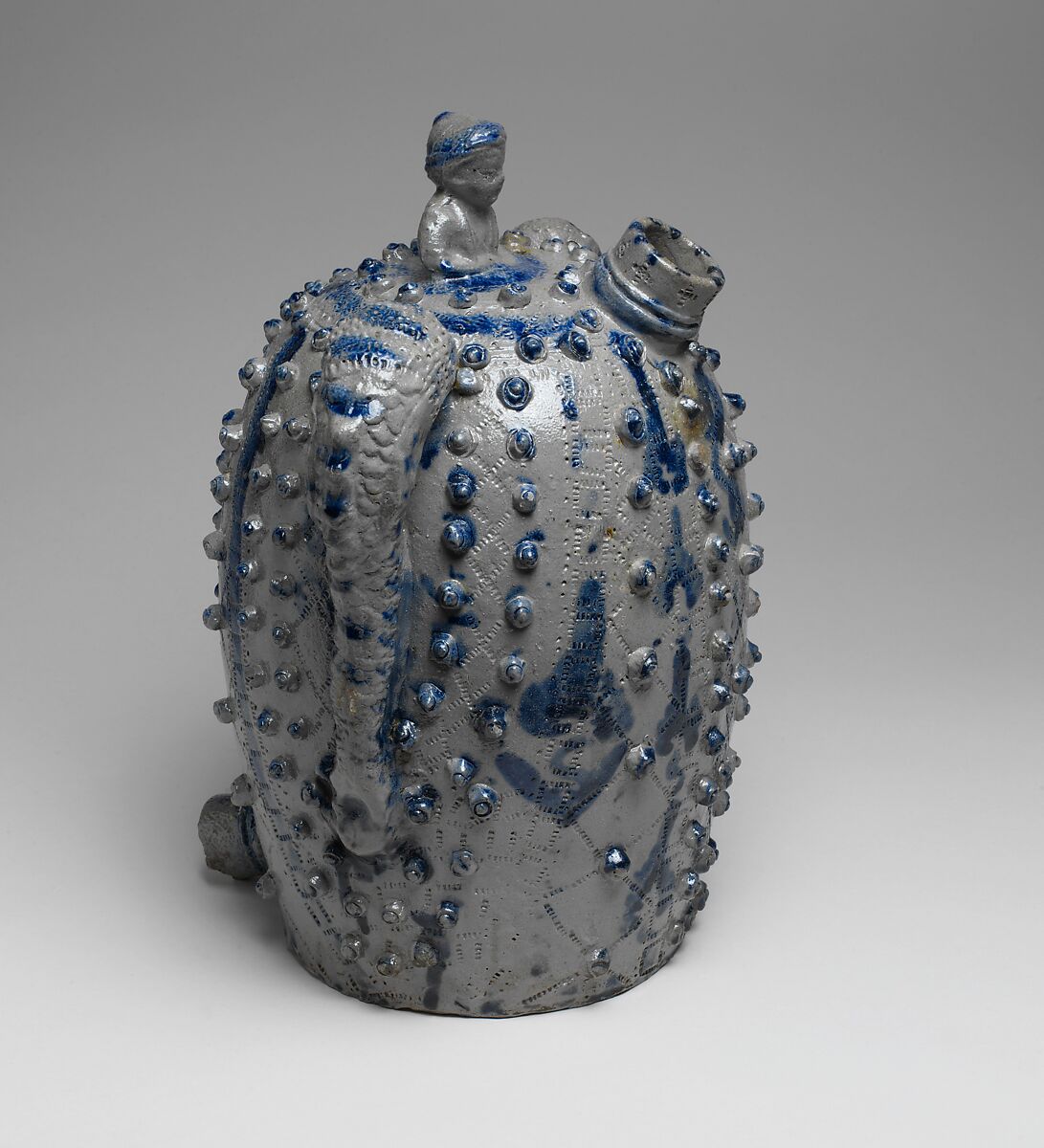 Water cooler, Possibly Richard Franklin (Polk) Bell (1845–1908), Stoneware, American