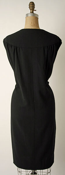 Dress, Traina-Norell (American, founded 1941), wool, American