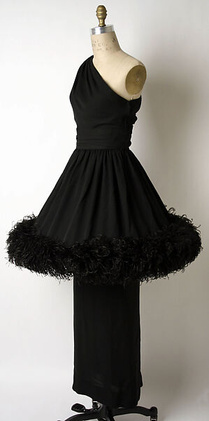 Evening dress, Traina-Norell (American, founded 1941), silk, American