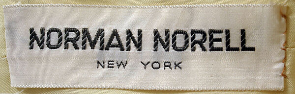 Evening dress, Norman Norell (American, Noblesville, Indiana 1900–1972 New York), silk, American