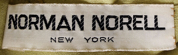 Evening dress, Norman Norell (American, Noblesville, Indiana 1900–1972 New York), plastic, silk, American