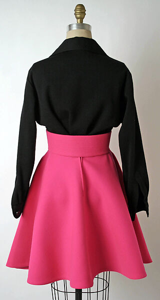 Ensemble, Norman Norell (American, Noblesville, Indiana 1900–1972 New York), wool, latex, American