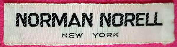 Ensemble, Norman Norell (American, Noblesville, Indiana 1900–1972 New York), wool, latex, American