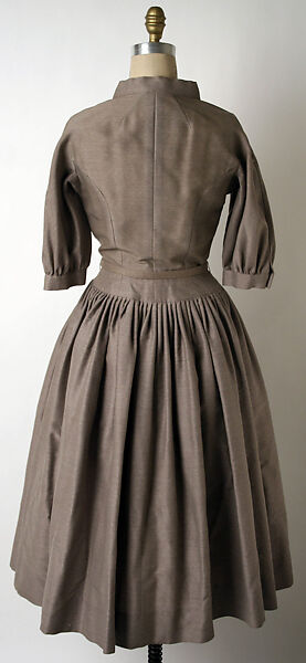 Dress, Traina-Norell (American, founded 1941), silk, wool, American