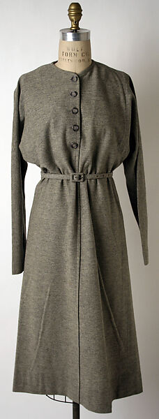 Afternoon dress, Norman Norell (American, Noblesville, Indiana 1900–1972 New York), wool, American 