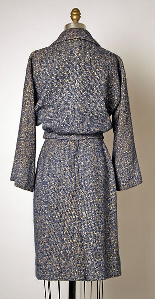 Suit, House of Dior (French, founded 1946), (a,b) wool, silk, French