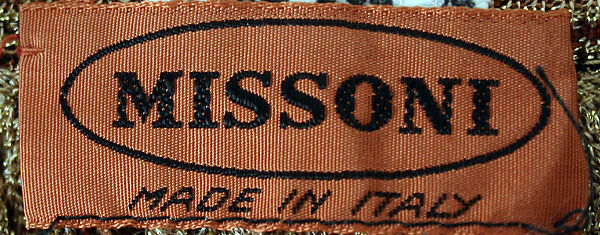 Evening dress, Missoni (Italian, founded 1953), silk, lurex, synthetic fiber, Italian