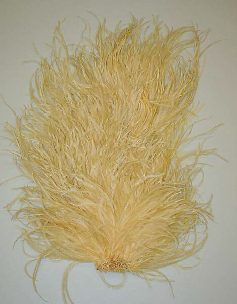 Evening ensemble, (a) James Galanos (American, Philadelphia, Pennsylvania, 1924–2016 West Hollywood, California), silk, glass, plastic, feathers, American