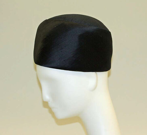 Ensemble, (a–c) James Galanos (American, Philadelphia, Pennsylvania, 1924–2016 West Hollywood, California), (a–c) silk; (d, e) leather; (f) nylon, cotton, American