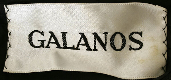 Ensemble, (a–c) James Galanos (American, Philadelphia, Pennsylvania, 1924–2016 West Hollywood, California), (a–c) silk; (d, e) leather; (f) nylon, cotton, American