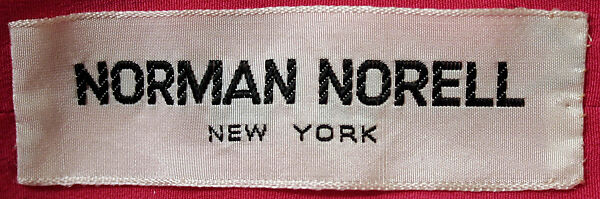 Evening ensemble, Norman Norell (American, Noblesville, Indiana 1900–1972 New York), silk, plastic, fur, American