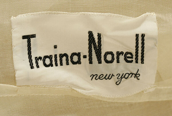 Cocktail dress, Traina-Norell (American, founded 1941), cotton, American
