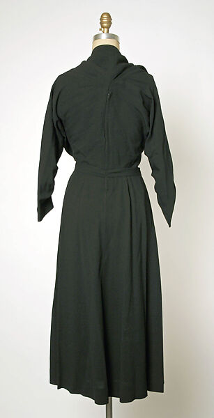 Evening dress, Gilbert Adrian (American, Naugatuck, Connecticut 1903–1959 Hollywood, California), wool, silk, American