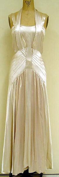 Evening dress, Bruyère (French, founded 1928–1959), rayon, French