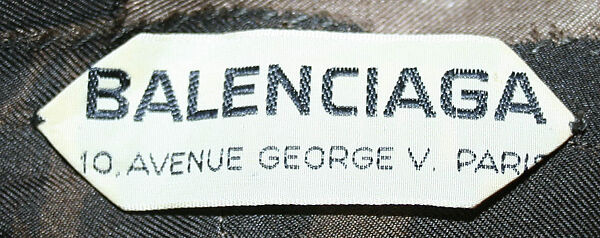 Ensemble, House of Balenciaga (French, founded 1937), silk, wool, French
