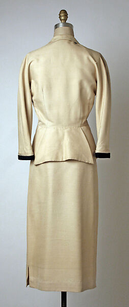 Suit, Hattie Carnegie, Inc. (American, 1918–1965), silk, American