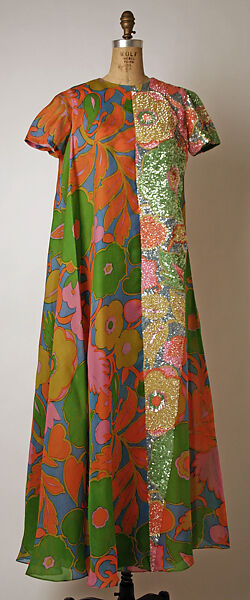 Evening dress, Madame Grès (Germaine Émilie Krebs) (French, Paris 1903–1993 Var region), silk, plastic, French 