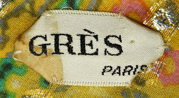 Evening ensemble, Madame Grès (Germaine Émilie Krebs) (French, Paris 1903–1993 Var region), silk, metal, French