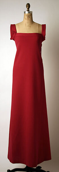 Evening dress, Madame Grès (Germaine Émilie Krebs) (French, Paris 1903–1993 Var region), wool, French