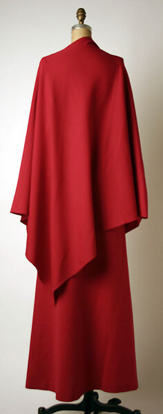 Evening dress, Madame Grès (Germaine Émilie Krebs) (French, Paris 1903–1993 Var region), wool, French