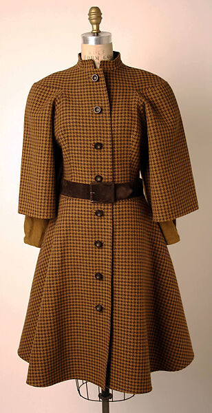 Ensemble, Madame Grès (Germaine Émilie Krebs) (French, Paris 1903–1993 Var region), wool, leather, French 