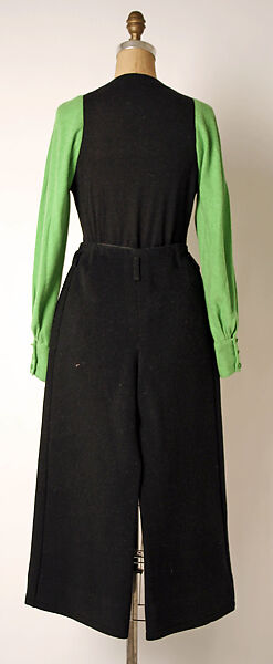Ensemble, Madame Grès (Germaine Émilie Krebs) (French, Paris 1903–1993 Var region), wool, French