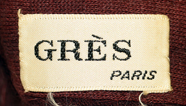 Ensemble, Madame Grès (Germaine Émilie Krebs) (French, Paris 1903–1993 Var region), wool, French