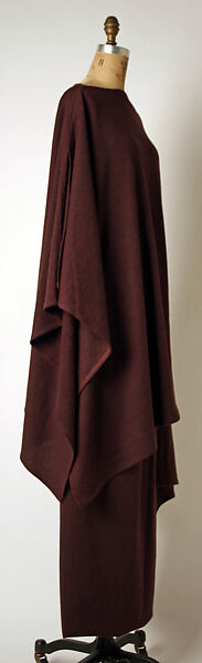 Ensemble, Madame Grès (Germaine Émilie Krebs) (French, Paris 1903–1993 Var region), wool, French