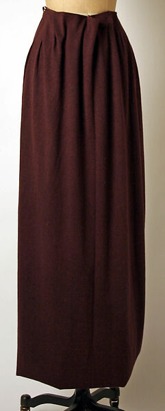 Ensemble, Madame Grès (Germaine Émilie Krebs) (French, Paris 1903–1993 Var region), wool, French