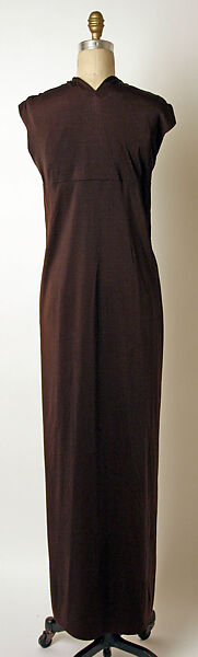Evening dress, Madame Grès (Germaine Émilie Krebs) (French, Paris 1903–1993 Var region), silk, French