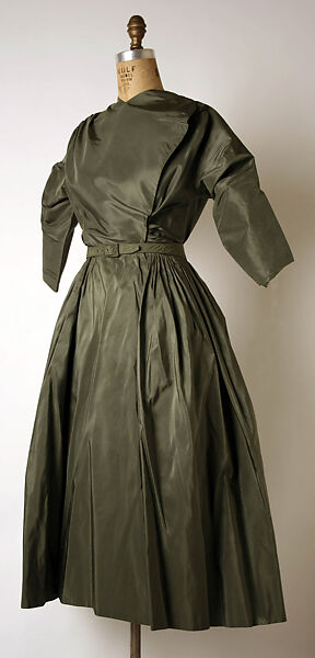 Afternoon dress, Madame Grès (Germaine Émilie Krebs) (French, Paris 1903–1993 Var region), [no medium available], French