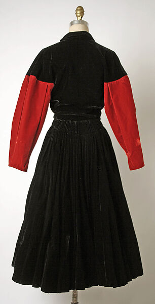 Cocktail dress, Madame Grès (Germaine Émilie Krebs) (French, Paris 1903–1993 Var region), silk, French