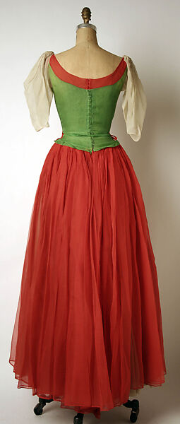Evening dress, Madame Grès (Germaine Émilie Krebs) (French, Paris 1903–1993 Var region), silk, French
