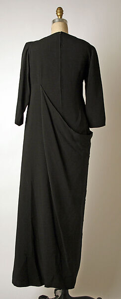 Evening dress, Madame Grès (Germaine Émilie Krebs) (French, Paris 1903–1993 Var region), silk, French