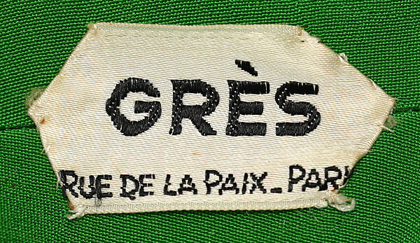 Evening dress, Madame Grès (Germaine Émilie Krebs) (French, Paris 1903–1993 Var region), silk, French