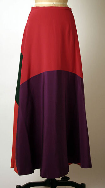 Evening ensemble, Madame Grès (Germaine Émilie Krebs) (French, Paris 1903–1993 Var region), silk, French
