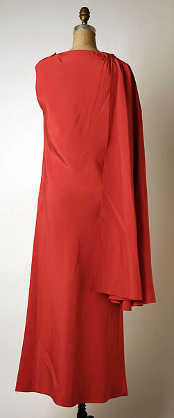 Evening dress, Madame Grès (Germaine Émilie Krebs) (French, Paris 1903–1993 Var region), silk, French
