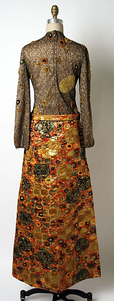 Dress, James Galanos (American, Philadelphia, Pennsylvania, 1924–2016 West Hollywood, California), metal, American