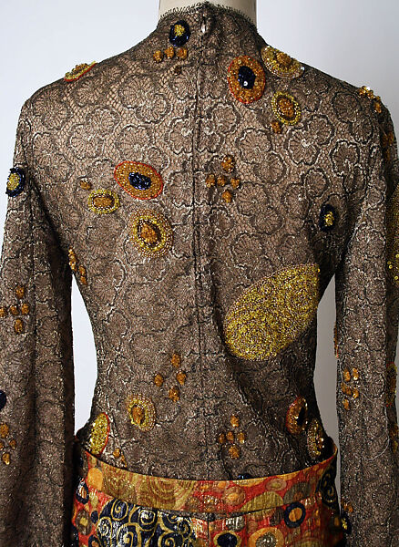 Dress, James Galanos (American, Philadelphia, Pennsylvania, 1924–2016 West Hollywood, California), metal, American