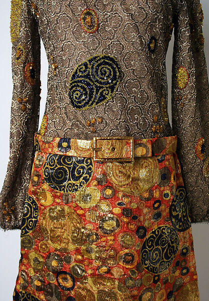 Dress, James Galanos (American, Philadelphia, Pennsylvania, 1924–2016 West Hollywood, California), metal, American