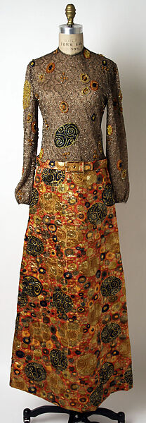 Dress, James Galanos (American, Philadelphia, Pennsylvania, 1924–2016 West Hollywood, California), metal, American 