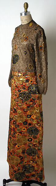 Dress, James Galanos (American, Philadelphia, Pennsylvania, 1924–2016 West Hollywood, California), metal, American
