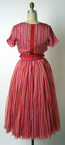 Cocktail dress, James Galanos (American, Philadelphia, Pennsylvania, 1924–2016 West Hollywood, California), silk, American