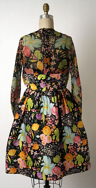 Dress, James Galanos (American, Philadelphia, Pennsylvania, 1924–2016 West Hollywood, California), silk, American