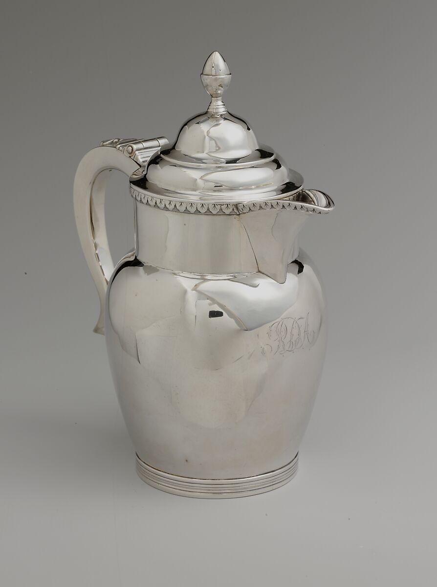 Pitcher, Jesse Churchill (1773–1819), Silver, American 