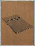 Artists books, Dianne Perry Vanderlip  American