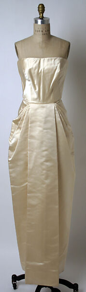 Evening dress, James Galanos (American, Philadelphia, Pennsylvania, 1924–2016 West Hollywood, California), silk, beading, American