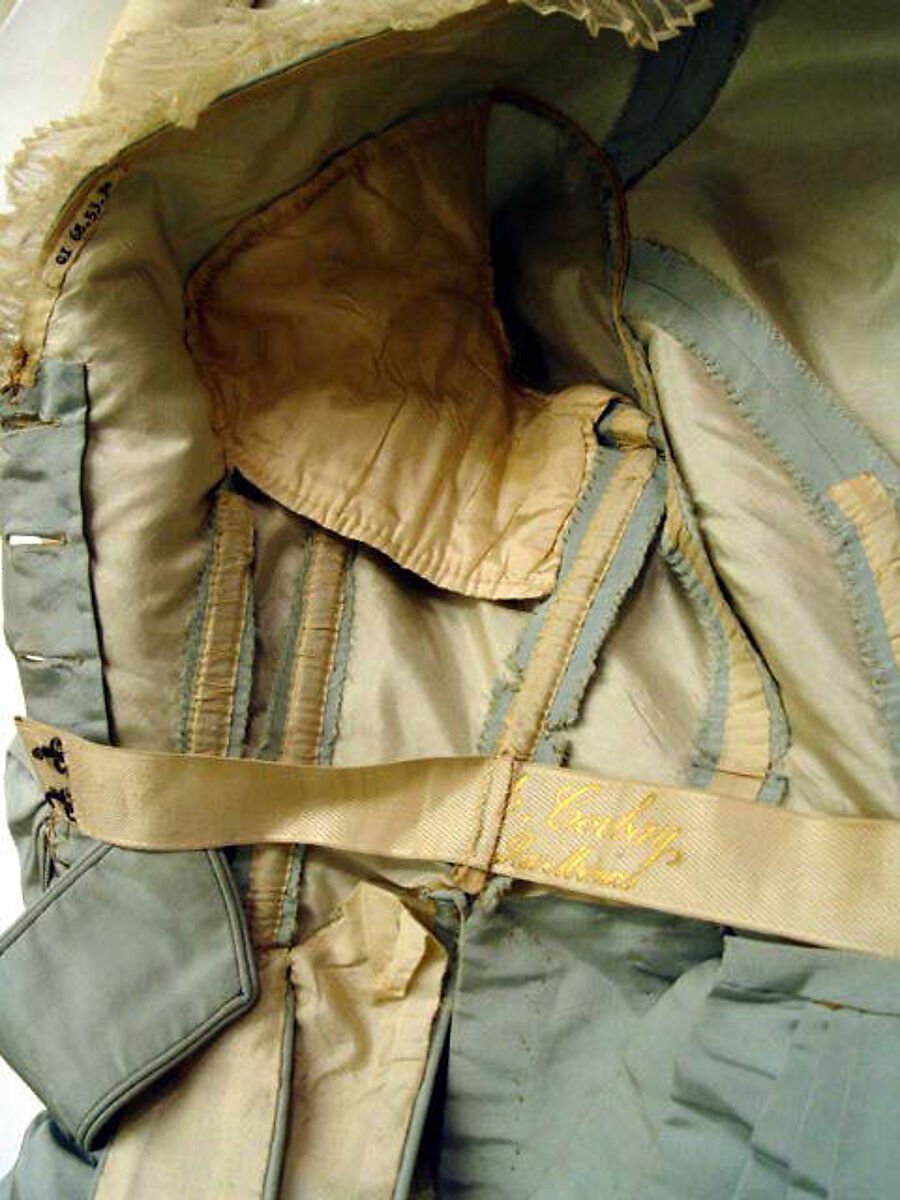 Dinner dress, A. Corbay (French), silk, French