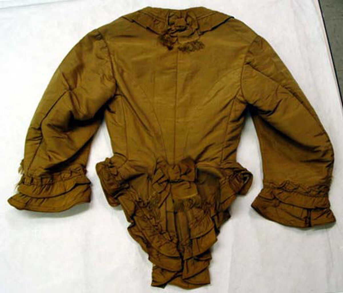 Dress, silk, American