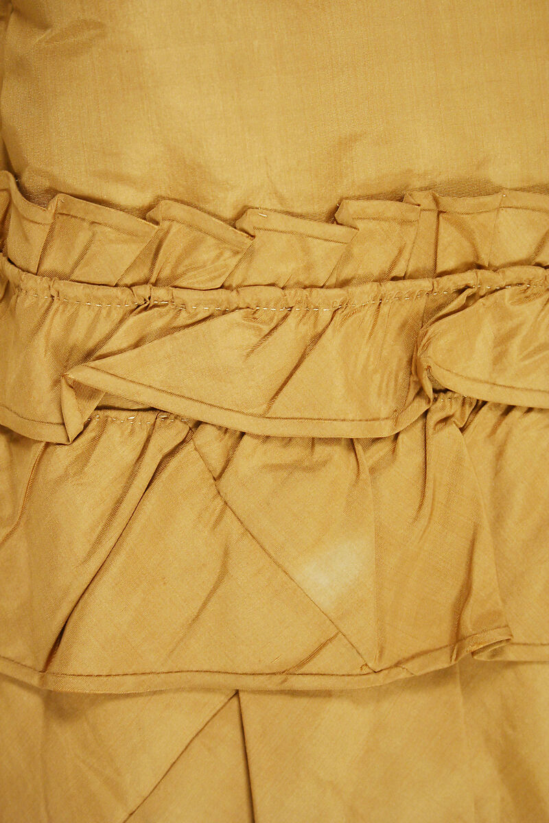 Dress, silk, American